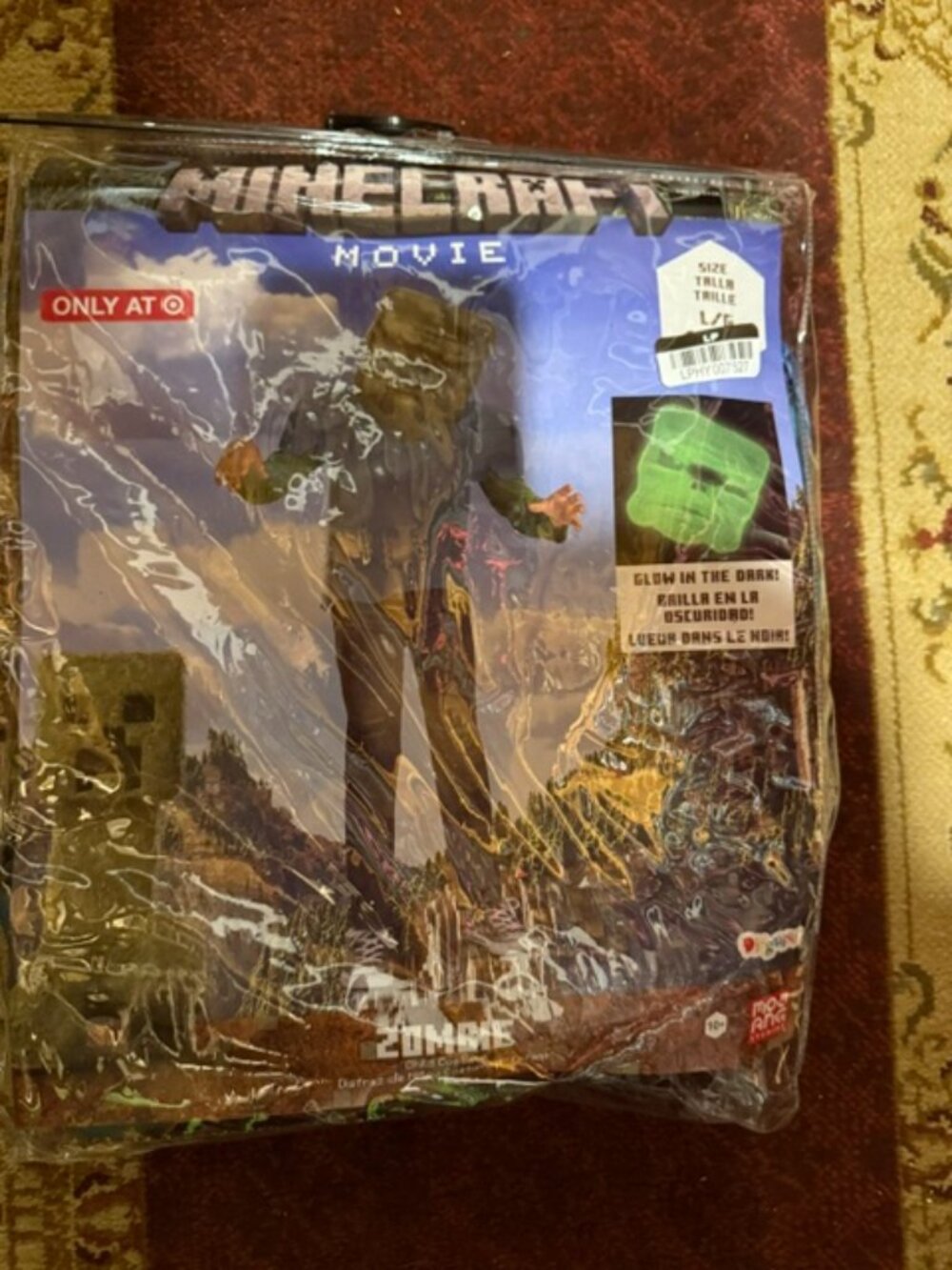NEW Minecraft Zombie YOUTH Costume Halloween Lg. (10-12)